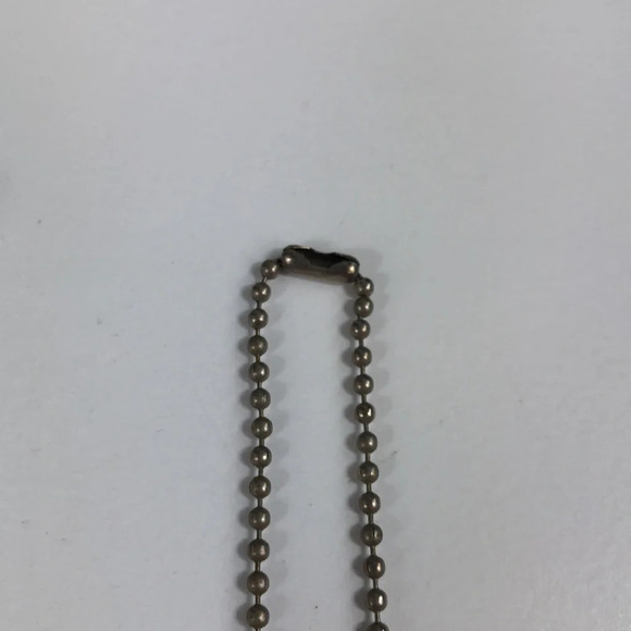 Skull Print Necklace On Ball Chain Love Kills Slowly Spellout Scrabble Tile Wood - Picture 8 of 9